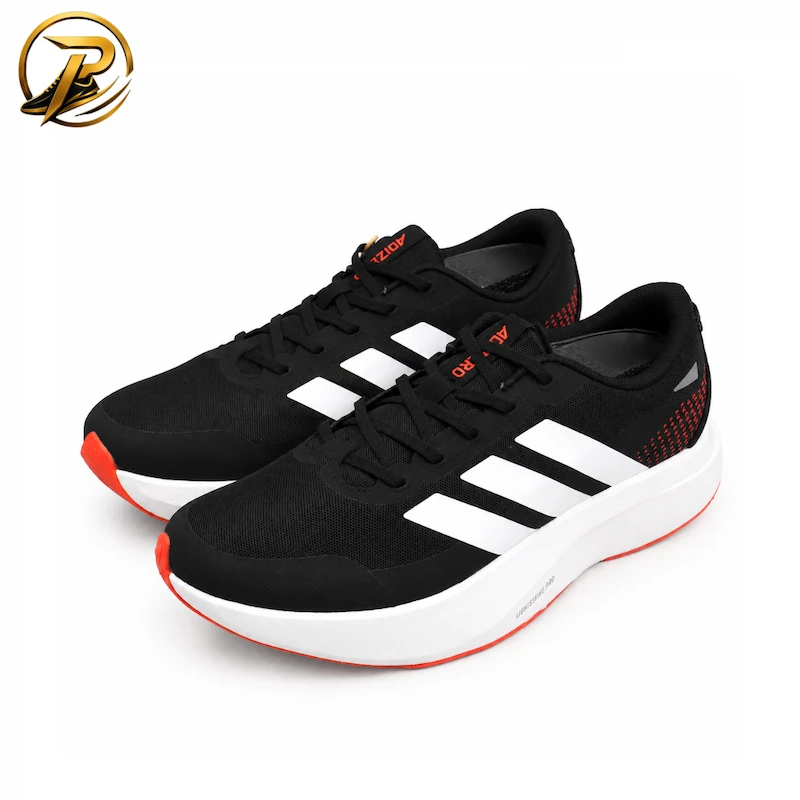 1 کتانی رانینگ آدیداس مدل ADIZERO Dropset Pro مشکی سفید