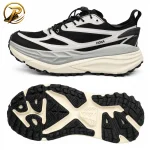 کتانی رانینگ هوکا مدل Hoka Stinson 7 مشکی سفید