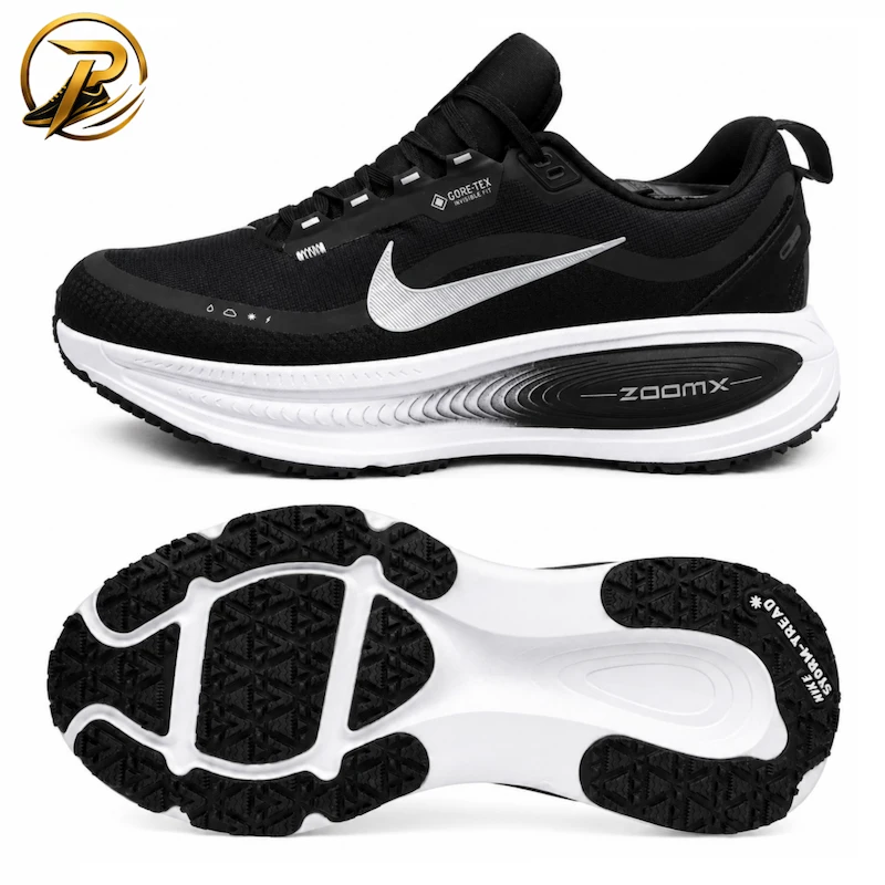 IMG_6758 کتانی رانینگ نایک مدل Nike Vomero 18 GORTEX مشکی