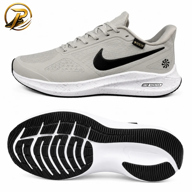 کتانی رانینگ نایک مدل Nike Pegasus 41 GORTEX طوسی