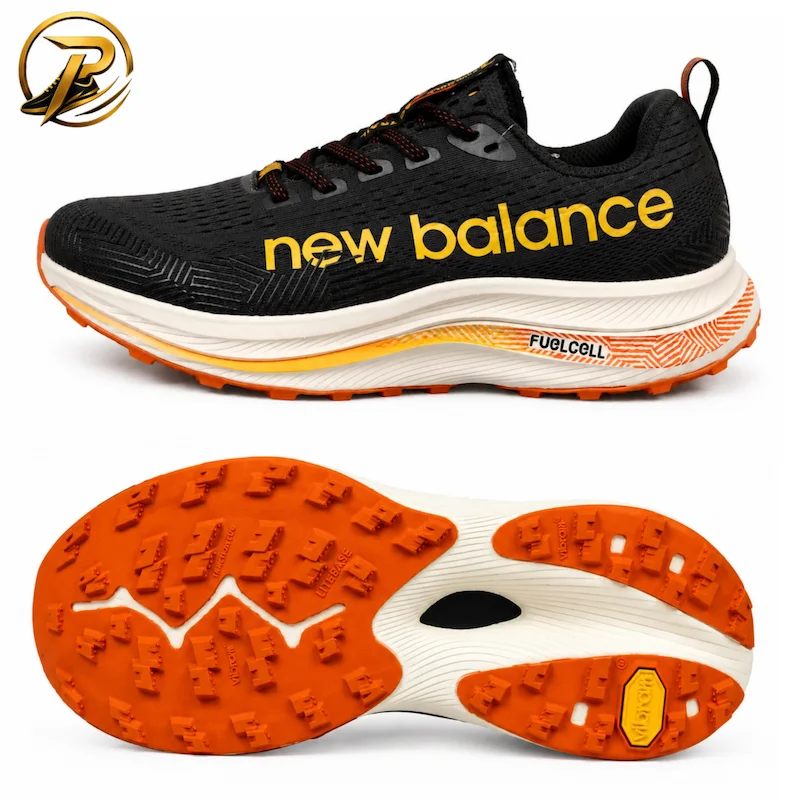 کتانی رانینگ نیو بالانس مدل New Balance FuelCell مشکی نارنجی
