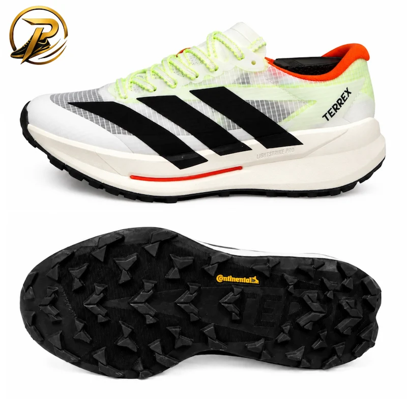 کتانی رانینگ آدیداس مدل Adidas Terrex Agravic Speed سفید فسفری