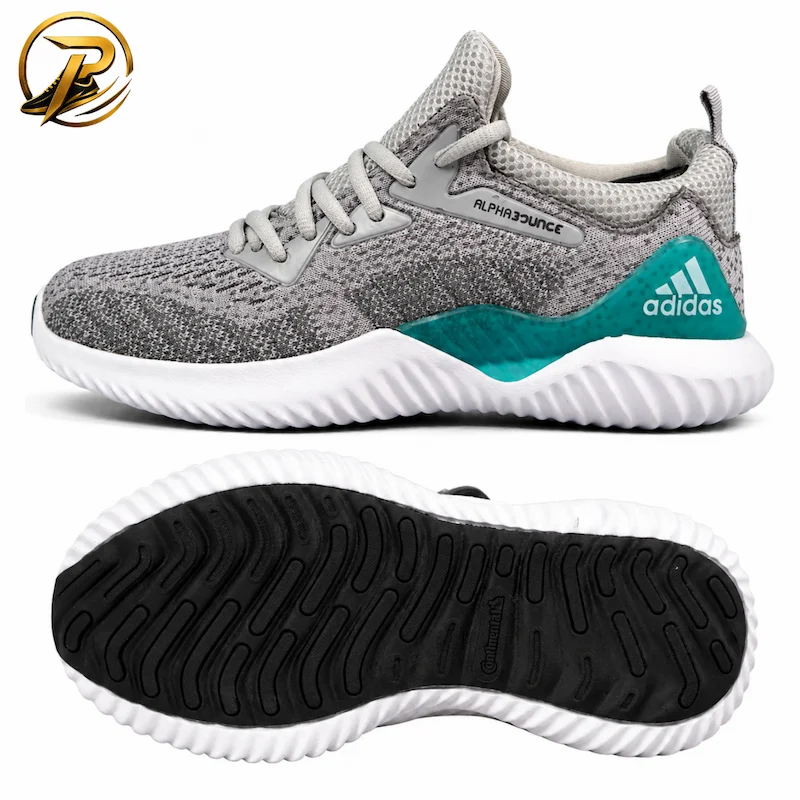 کتانی رانینگ آدیداس مدل Adidas AlphaBounce طوسی
