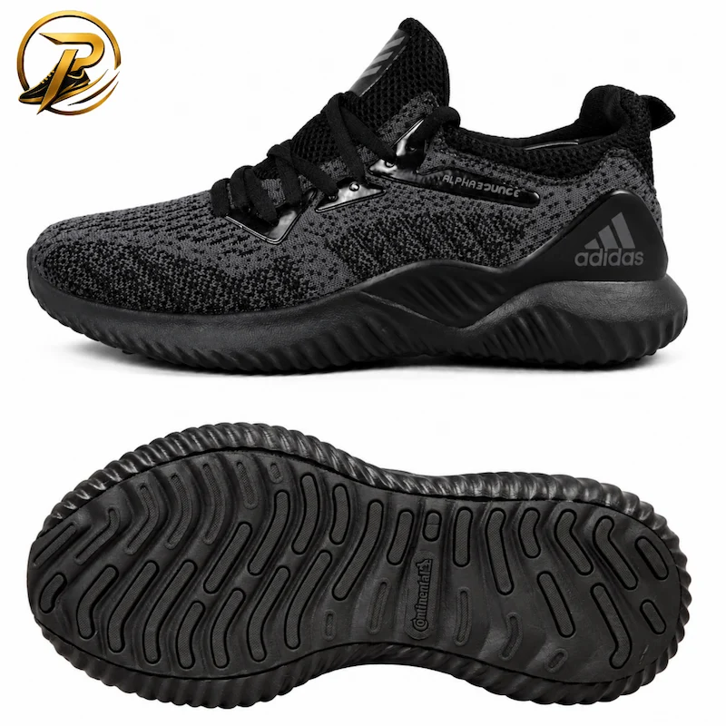 کتانی رانینگ آدیداس مدل Adidas AlphaBounce مشکی